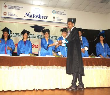 GRADUATION CEREMONY 2015, STUDENTS RECEIVING DEGREE FROM STAFF