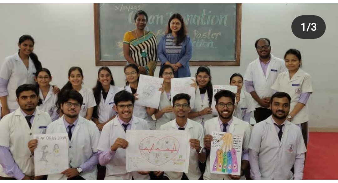 POSTER MAKING AND ESSAY WRITING COMPETITION WAS ORGANIZED BY TEAM SWA ON ORGAN DONATION