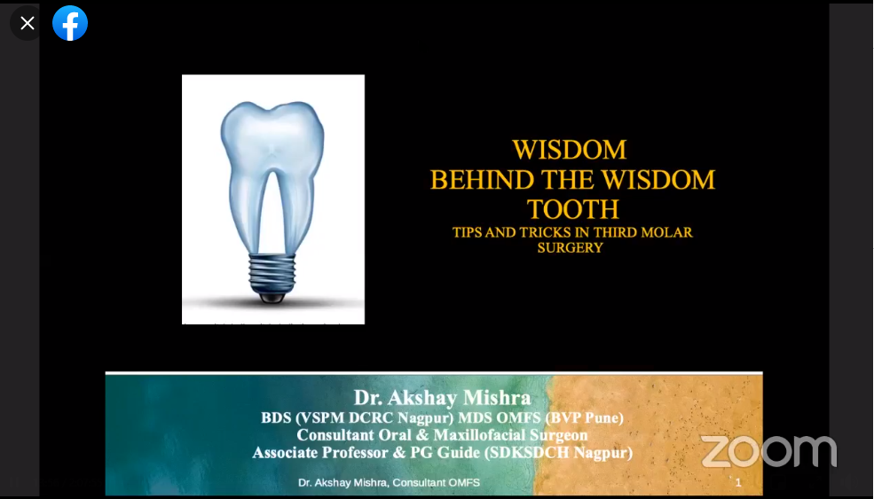 Dr Akshay Mishra, Sharing the wisdom behind third molar surgery