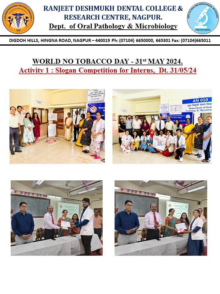 1 - World No Tobacco Day 2024