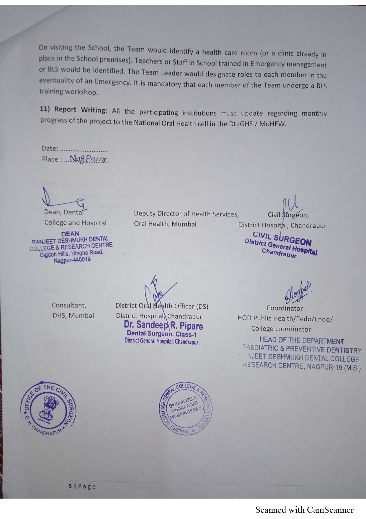 Ranjit Deshmukh Dental College & Research Centre, Nagpur MoU 2024-25 (1)_page-0005