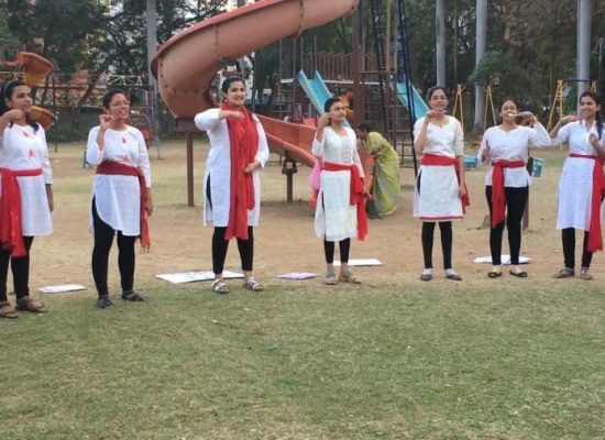 nukkad natak by pg students-min